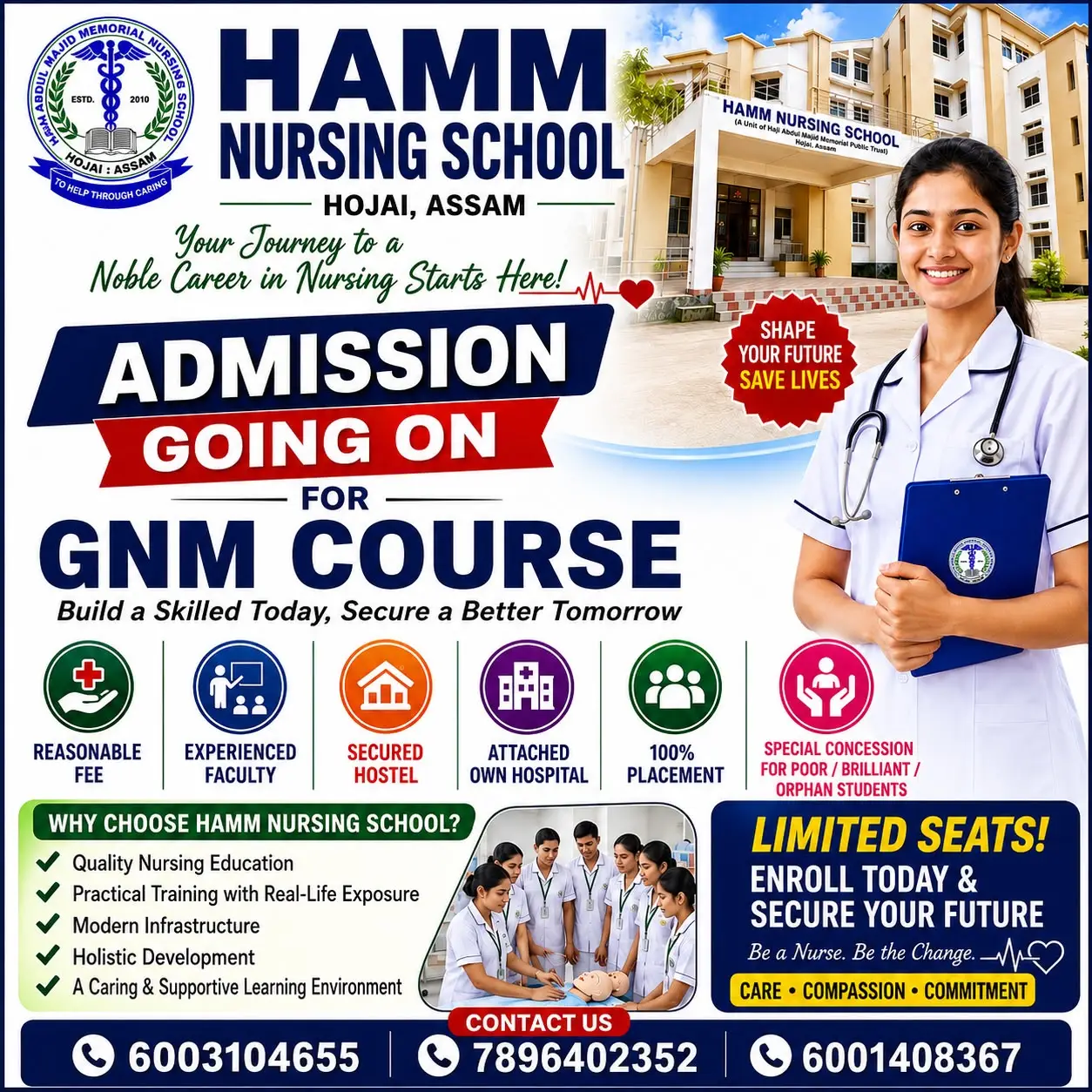 GNM Admission